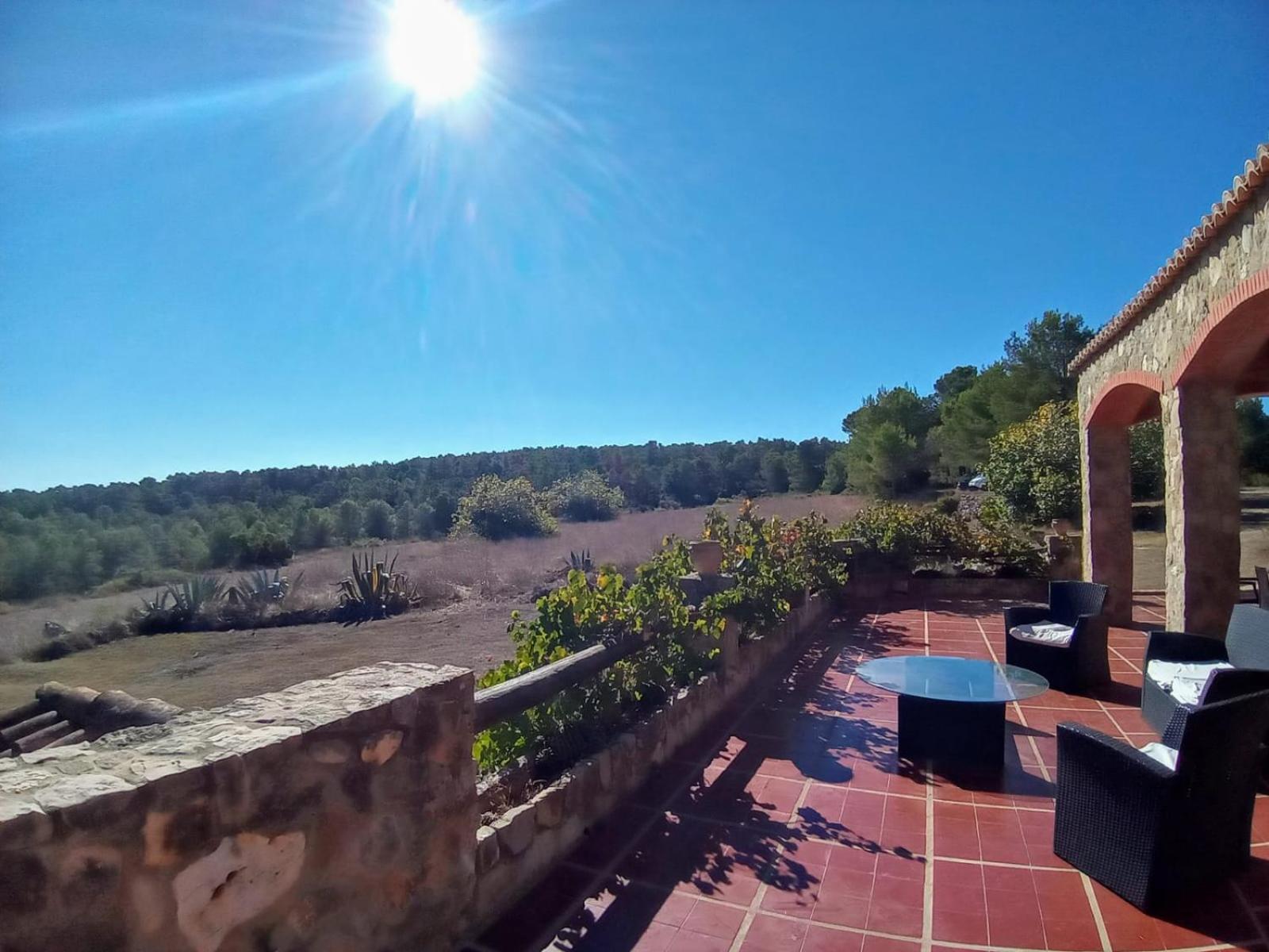 Casa Rural En Un Paraje Natural Enguera المظهر الخارجي الصورة